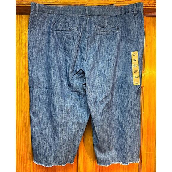 Women’s Rachel Roy Curvy Collection Wide Leg Capri Trousers Plus Size 22W NEW - Picture 3 of 8